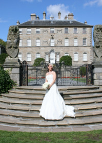 Beautiful Bride At A Wedding In Pollok House, Glasgow